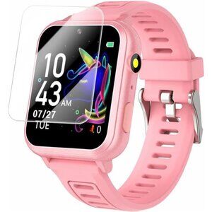 Cosjoype Kids Game Smart Watch Gift for Girls Age 6-12, 24 Puzzle Games HD